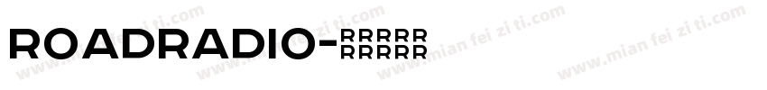RoadRadio字体转换
