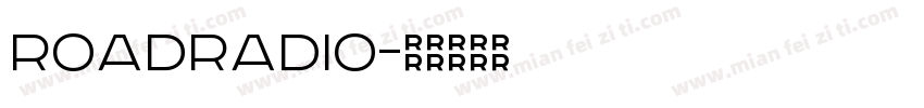 RoadRadio字体转换