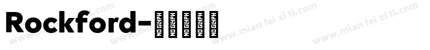 Rockford字体转换