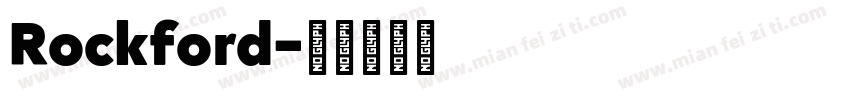Rockford字体转换