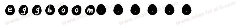eggboom字体转换