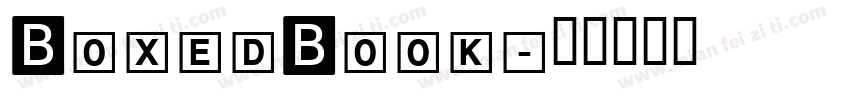 BoxedBook字体转换