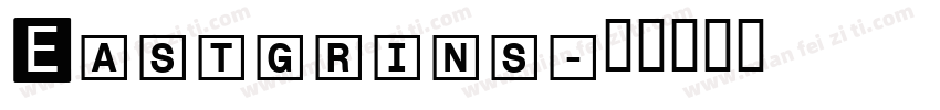 Eastgrins字体转换