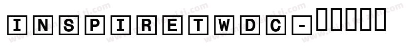 inspiretwdc字体转换