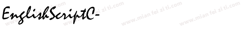 EnglishScriptC字体转换
