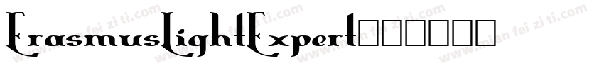 ErasmusLightExpert字体转换