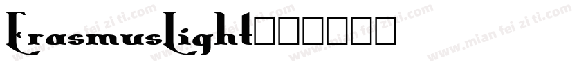 ErasmusLight字体转换