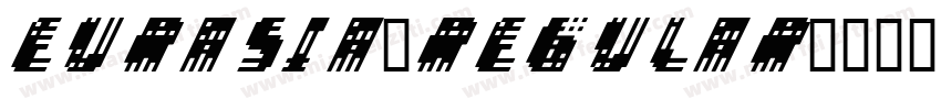 Eurasia-Regular字体转换