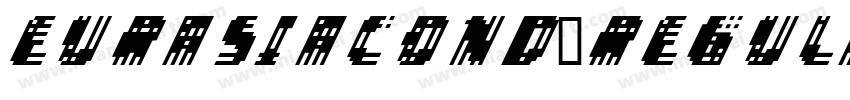 EurasiaCond-Regular字体转换