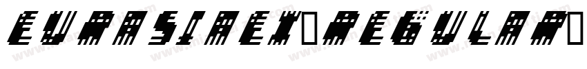 EurasiaEx-Regular字体转换
