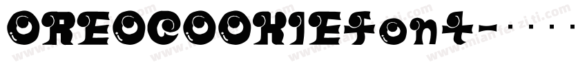 OREOCOOKIEfont字体转换