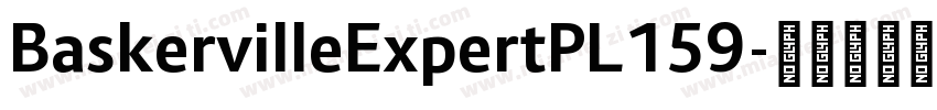 BaskervilleExpertPL159字体转换