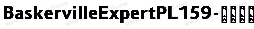 BaskervilleExpertPL159字体转换