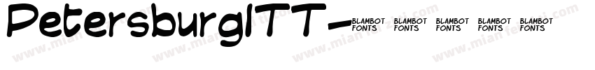 PetersburgITT字体转换