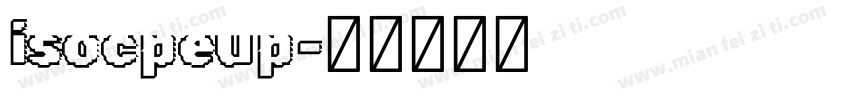 isocpeup字体转换