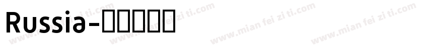 Russia字体转换