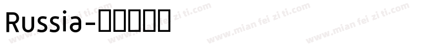 Russia字体转换