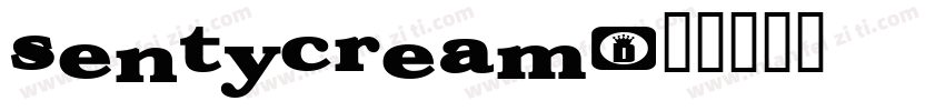 SentyCream字体转换