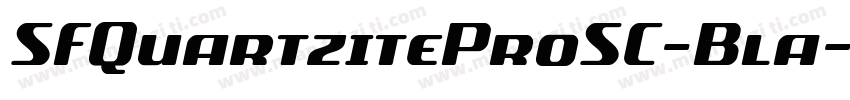 SFQuartziteProSC-Bla字体转换