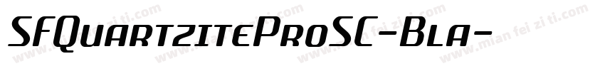 SFQuartziteProSC-Bla字体转换