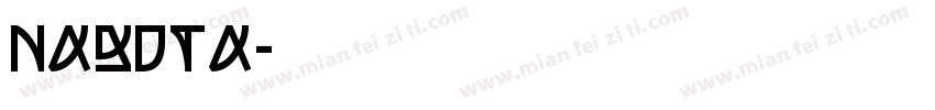 nagota字体转换