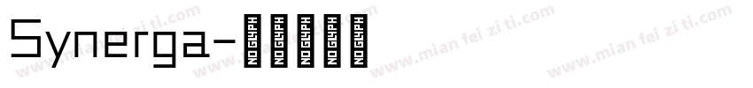 Synerga字体转换