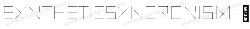 SYNTHETICSYNCRONISM字体转换