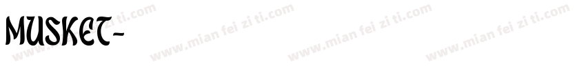 Musket字体转换