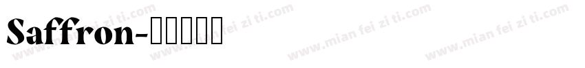 Saffron字体转换