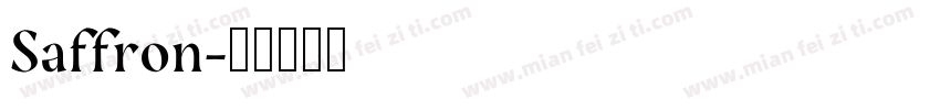 Saffron字体转换