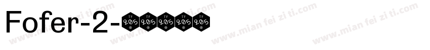 Fofer-2字体转换