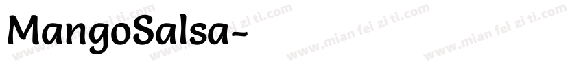 MangoSalsa字体转换