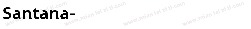 Santana字体转换