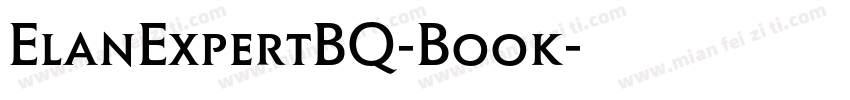 ElanExpertBQ-Book字体转换
