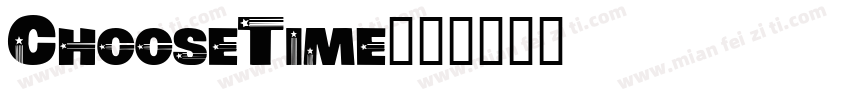 ChooseTime字体转换