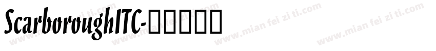 ScarboroughITC字体转换