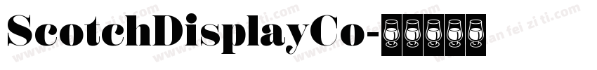 ScotchDisplayCo字体转换