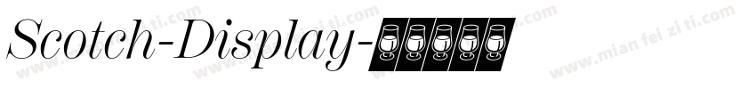 Scotch-Display字体转换
