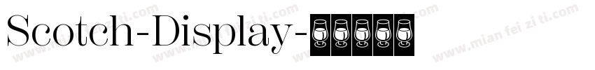 Scotch-Display字体转换