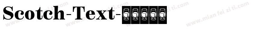 Scotch-Text字体转换