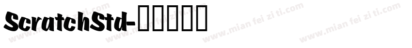 ScratchStd字体转换