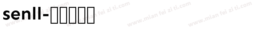 senll字体转换