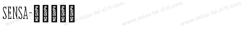 Sensa字体转换