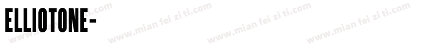 ElliotOne字体转换