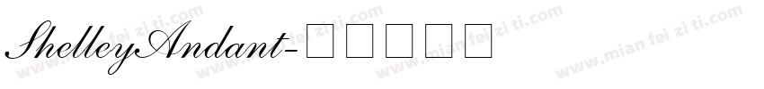 ShelleyAndant字体转换