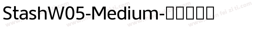StashW05-Medium字体转换