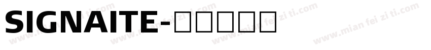 SIGNAITE字体转换