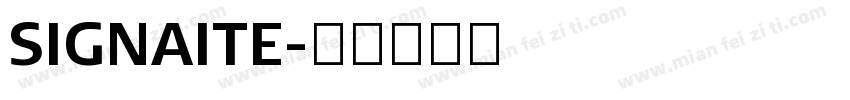 SIGNAITE字体转换
