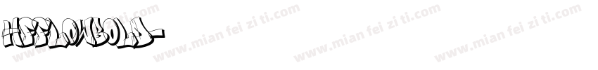HFFlowBold字体转换