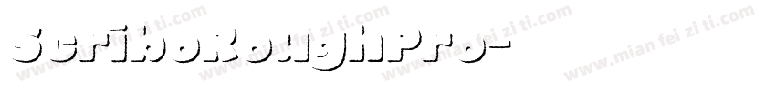 ScriboRoughPro字体转换